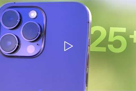 iPhone 14 Pro Max - 25+ Tips & Tricks!