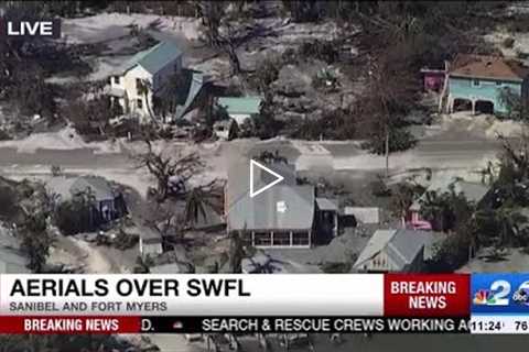 NBC2 IAN RECOVERY - An aerial view of Sanibel and Fort Myers