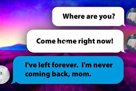 {iOS Texts} I Have Left for Uni Without Meeting My Parents Because...