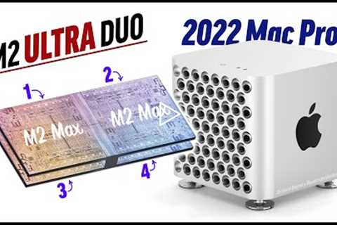 Apple's M2 Ultra DUO Mac Pro will be LEGENDARY! (Leaks)