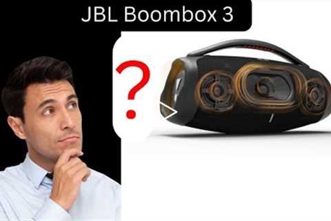 JBL Boombox 3 | Best Bass Bluetooth Wireless Speakers | IP67 waterproof and dustproof