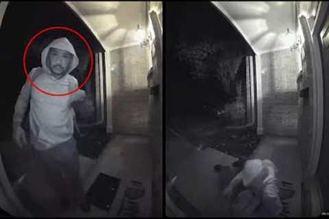 15 Creepiest Things Caught On Doorbell Camera