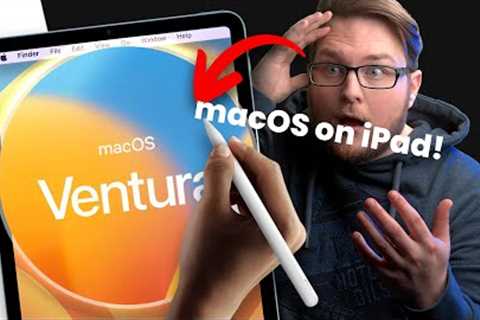 Dear Apple, DO NOT TEASE ME - macOS coming to iPad!