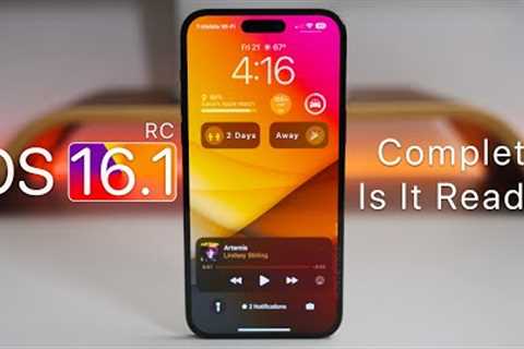 iOS 16.1 - Feature Complete - Is It Ready?