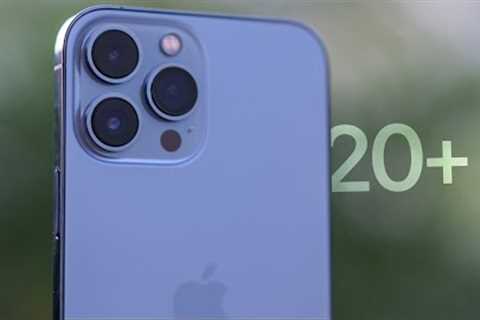 iPhone 13 Pro Max - 20+ Tips & Tricks!