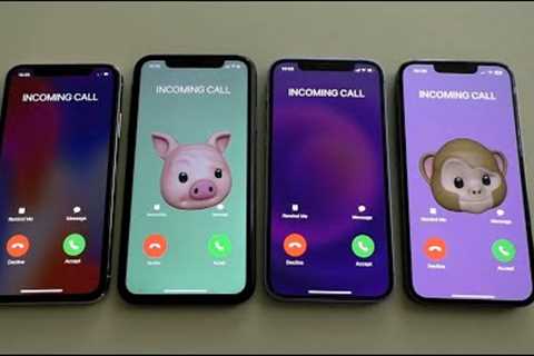 Apple iPhone X, 11, 12, 13 Pro Incoming Calls