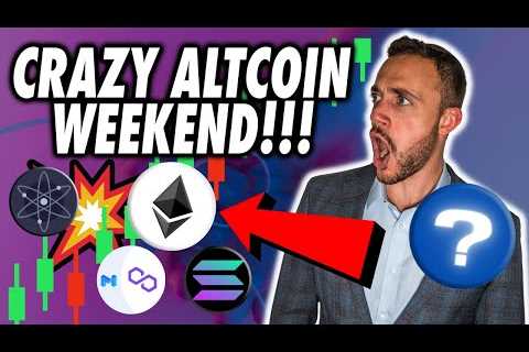 LIVE: Strong Altcoin Rally Weekend! Can Crypto Keep Pumping?