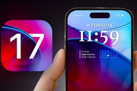Meet iOS 17 – Officially! All features explained!