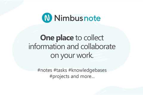 Create An App Without Coding For Free - Nimbus Note