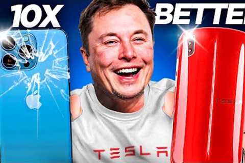 Elon Musk Just Revealed Tesla''''s INSANE New Phone! (RIP Apple)