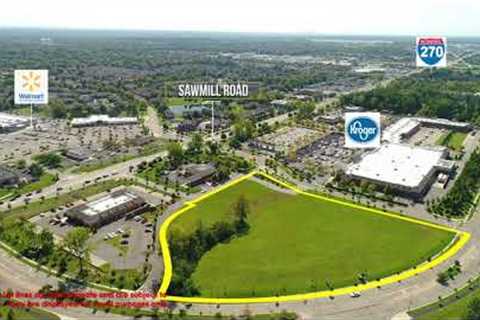Sawmill Road Commercial Lot - Real Estate Drone Video
