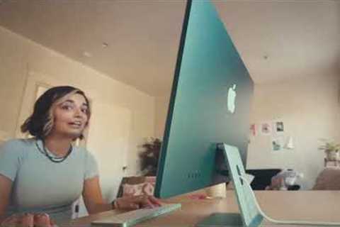 New iMac 2021 M1 Apple Silicon video ad