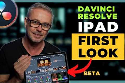 DaVinci Resolve For iPad - FIRST REAL LOOK!