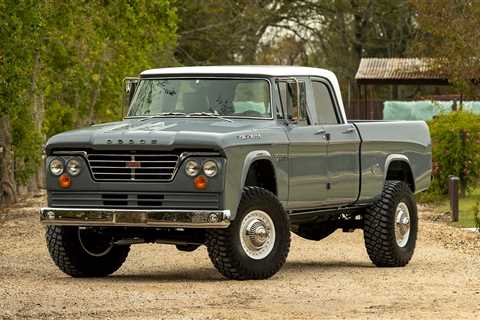This Custom Truck Restomod Mashup Is Barely a 1965 Dodge D200