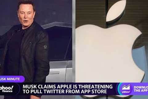 Elon Musk’s endgame by going after Apple