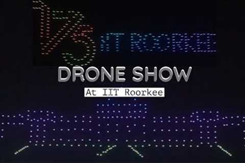 DRONE SHOW at IIT Roorkee on the eve of 175th Years of IIT Roorkee | Yash Mehra