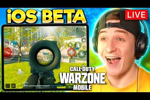 NEW DUOS MODE! WARZONE MOBILE BETA - IPAD PRO GAMEPLAY