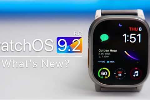watchOS 9.2 RC is Out! - What''''s New?