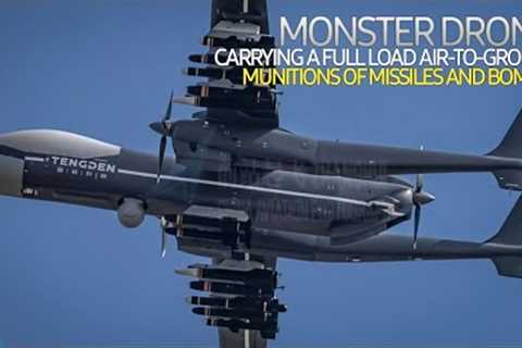 China’s ‘Monster Drone’ TB-001 Combat UAV Spotted In ‘Heavy Bomber, Missile Truck’ Mode!
