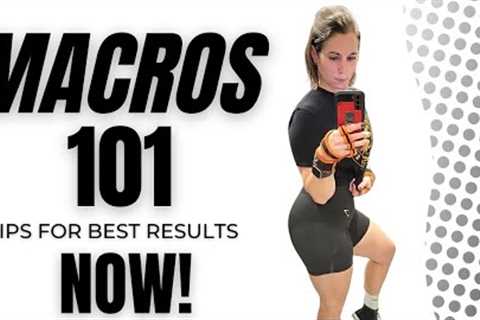 HOW TO COUNT MACROS | CALORIE TRACKING TIPS | MACOS 101 | NICOLE BURGESS