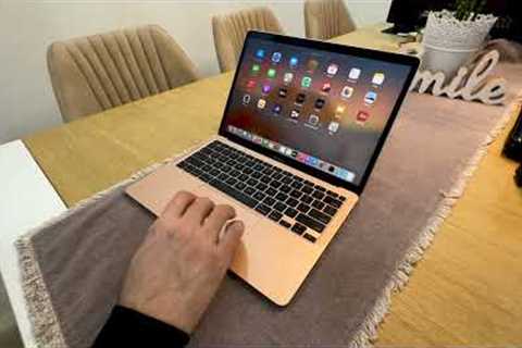 Apple MacBook Air M1 Rose Gold Short Review 2022