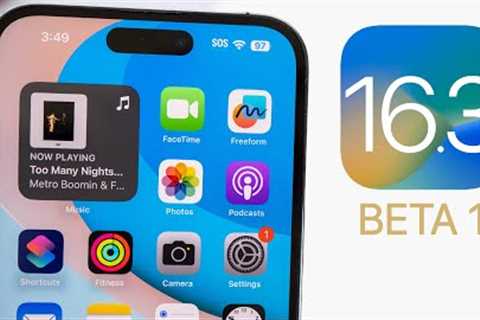 iOS 16.3 Beta 1 Released - What’s New?