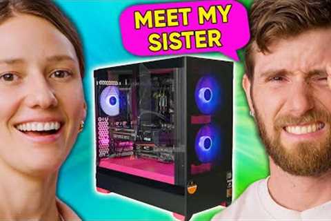 This Is So Embarrassing! - Building a PC with My Sister