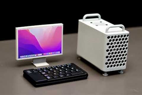 WOW! Making a Mini PC Setup | Mini Apple Mac Pro