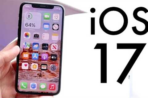 iOS 17: Old iPhones Gone