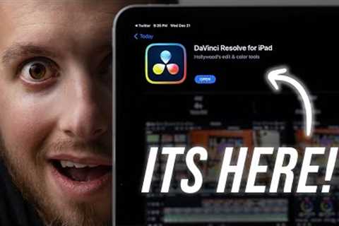 DaVinici Resolve For iPad PUBLIC RELEASE!