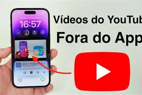 (iOS 16) Como Reproduzir Vídeos do YouTube Fora do App!