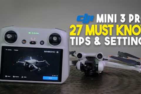 DJI Mini 3 Pro - Must Know Tips & Settings
