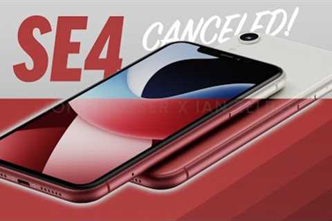 The iPhone SE 4 is getting CANCELED! (Apple''s Dilemma..)