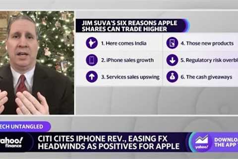Apple: ''We like the stock here at these levels,'' analyst says