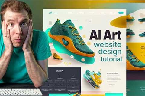 How to use AI Art and ChatGPT to Create a Insane Web Designs