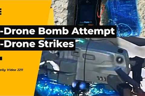 Drone Bombing Attempt Stopped, Drone Strikes US Bases