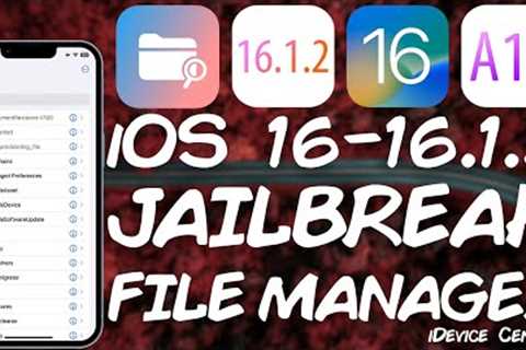 iOS 16 - 16.1.2 JAILBREAK News: New File Manager App RELEASED With Full Disk Access! (All Devices)