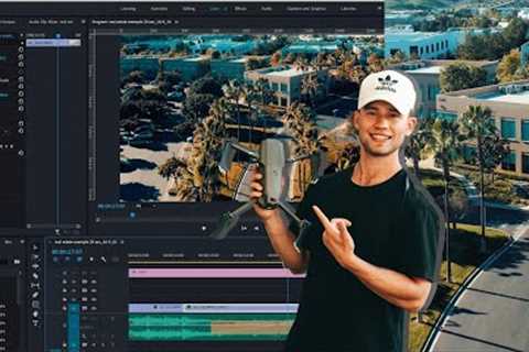 How to SHOOT & EDIT Real Estate DRONE Videos | Beginner Tutorial