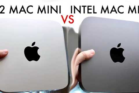 M2 Mac Mini Vs Intel Mac Mini! (Comparison) (Review)