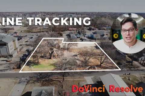 DaVinci Resolve 18 Track Outline on Drone Video Tutorial