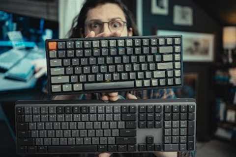 Logitech MX Mechanical vs Keychron K2 Best Bluetooth Mechanical Keyboard (MacOS and Windows)