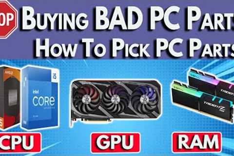 🛑 How to Pick PC Parts 2023 🛑 How to Build a PC 2023