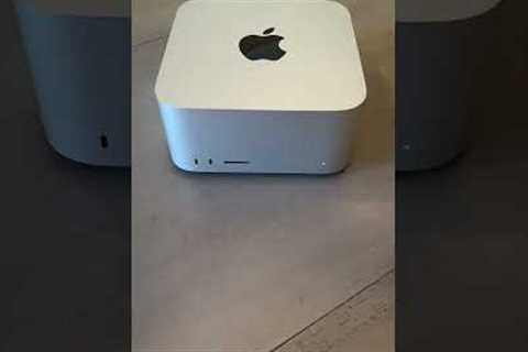 Apple Mac Studio Unboxing! #shorts #apple #macstudio #computer
