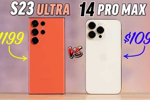 S23 Ultra vs 14 Pro Max - Finally, an iPhone KILLER?! 🧐