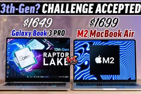 Galaxy Book 3 PRO vs M2 MacBook Air - SORRY, INTEL... 😂