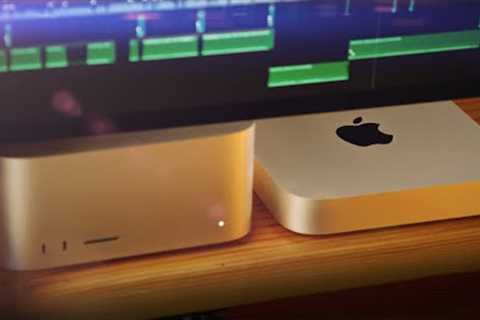 M2 Pro Mac mini VERSUS M1 Max Mac Studio | Exporting Video in Final Cut Pro