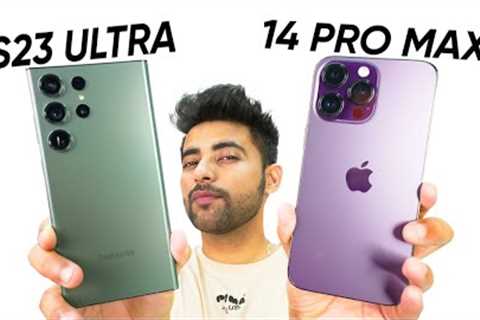 Samsung S23 Ultra vs iPhone 14 pro Max - Best Pick under 1.3 Lakh  ?