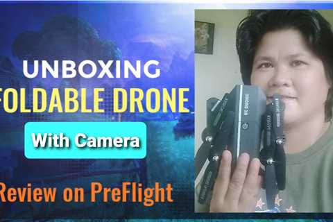 Unboxing 8807 UAVs Foldable Drone with Camera💗