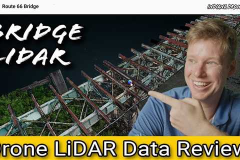 Bridge Inspection – LiDAR Drone Data review with DJI M300 and ROCK R2A