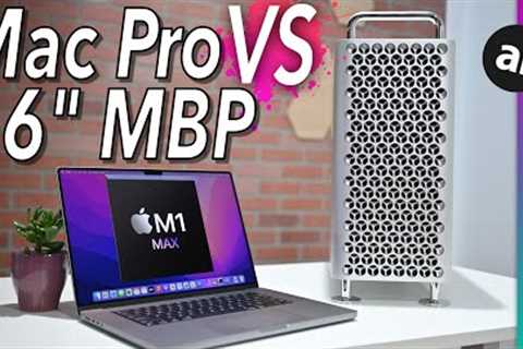 Mac Pro VS 16 Macbook Pro M1 Max! HOLY SMOKES!